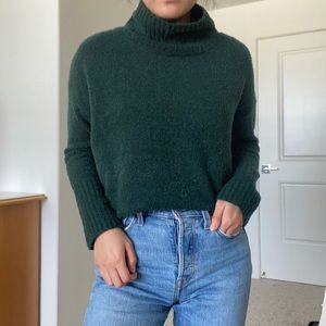 Green Knit Sweater